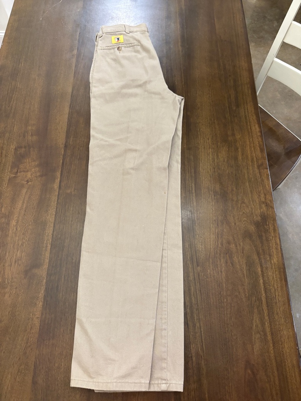 Vintage Duck Head Pleated Khakis